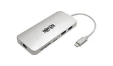 TRIPP LITE USB-C Dock - 4K HDMI, USB 3.2 Gen 1, USB-A/C Hub, GbE, Memory Card, 60W PD Charging